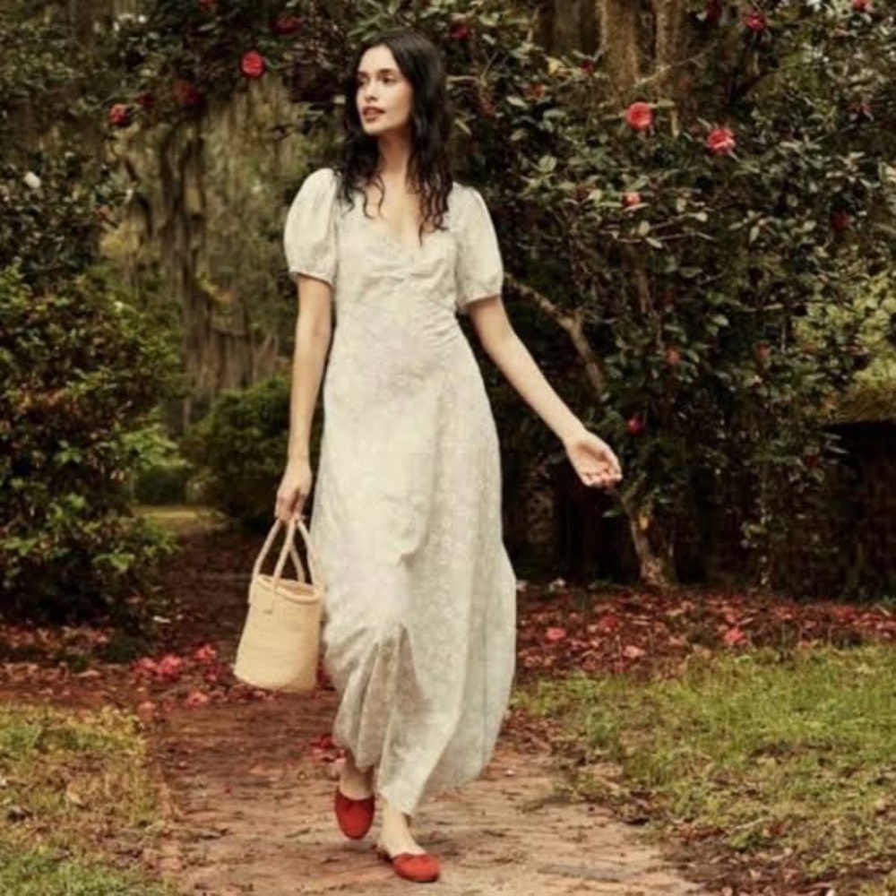 FOUND!!! ISO Doen Dree Dress Blue Summer Daisy Print in Small-Medium